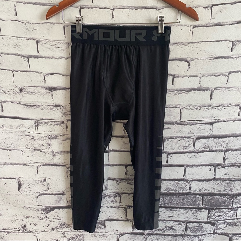 Under Armour 3/4 Compression Tights SZ S Heat Gear